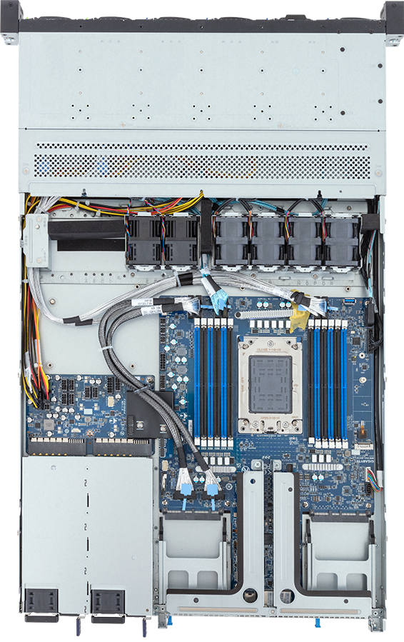 Rack Server - AMD EPYC™ 8004 - 1U UP 12-Bay Gen5 NVMe/SATA/SAS-4 - R143-E32-AAC1