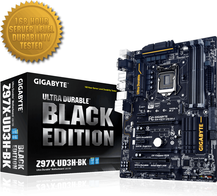 Mainboards - GA-Z97X-UD3H-BK