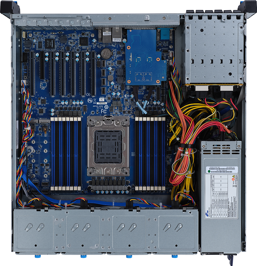 Edge Arm Server - Ampere® Altra® / Altra® Max - 2U UP 6-Bay SATA - E252-P31