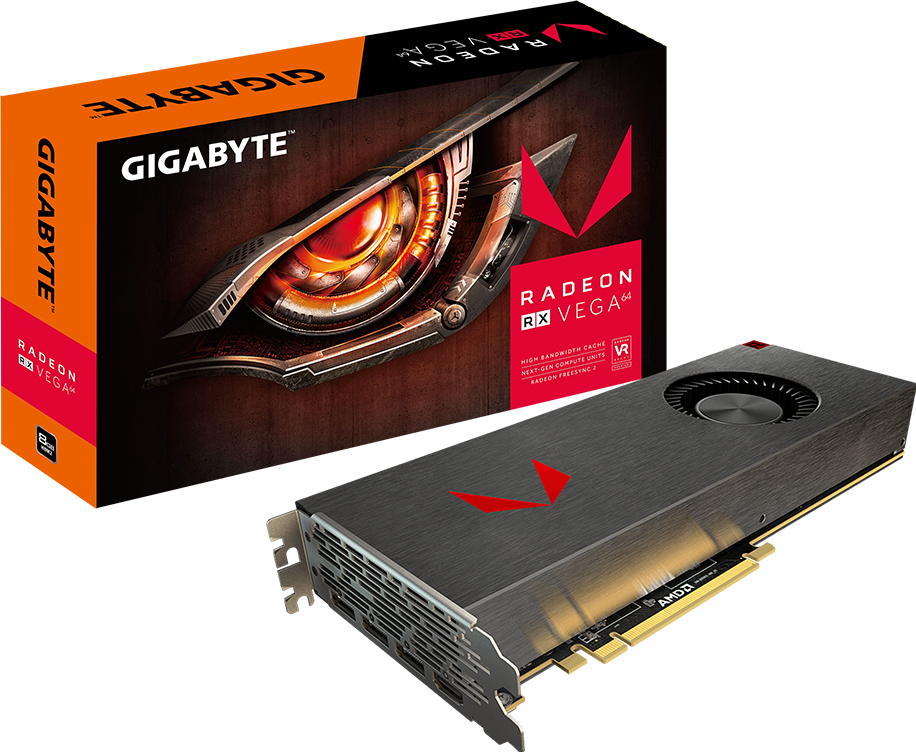 Graphics Card - Radeon™ RX VEGA 64 SILVER 8G