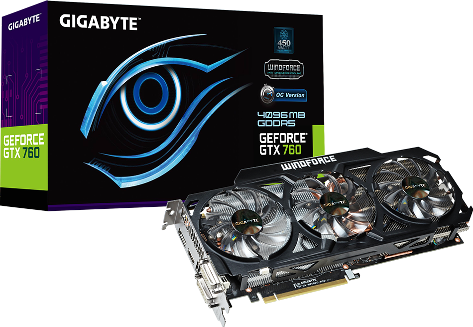 Графічні плати - GV-N760OC-4GD