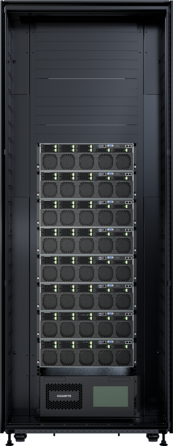 GIGAPOD AI DLC Rack Scale Solution - AI DLC Rack_AMD Instinct MI300A