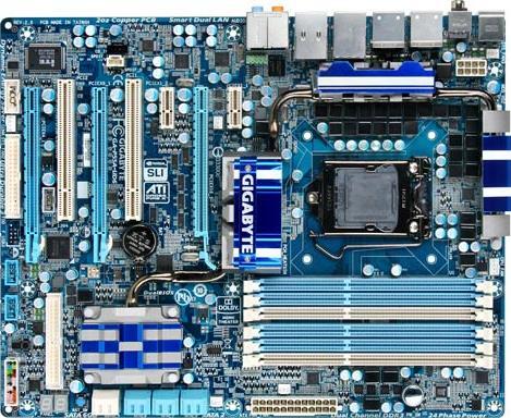 Moederbord - GA-P55A-UD6