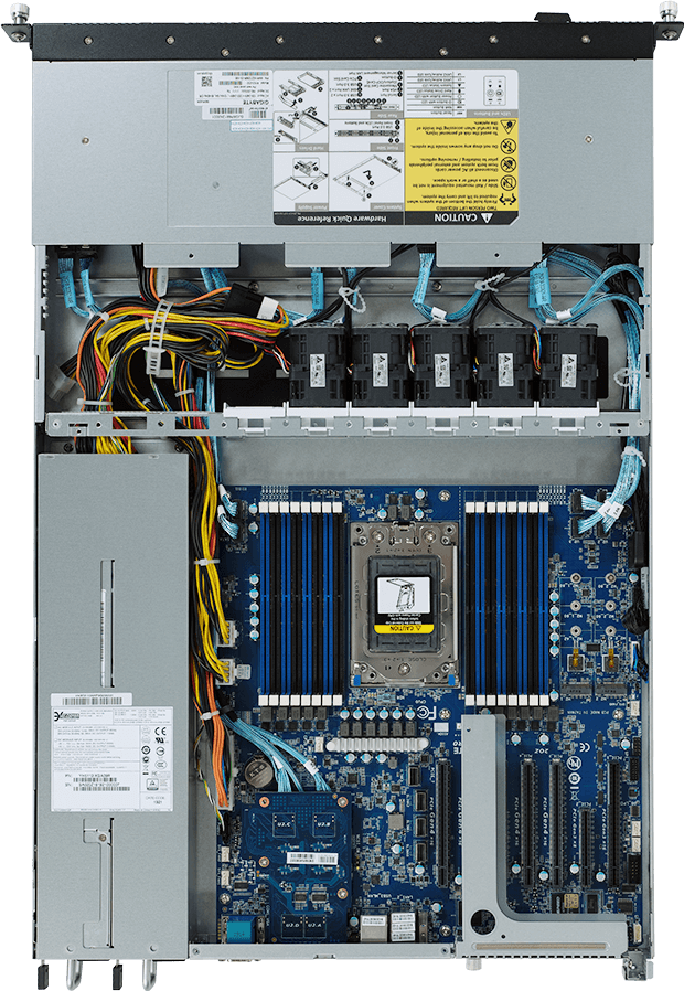 Rack Server - AMD EPYC™ 7003/7002 - 1U UP 10-Bay Gen3 NVMe - R152-Z32