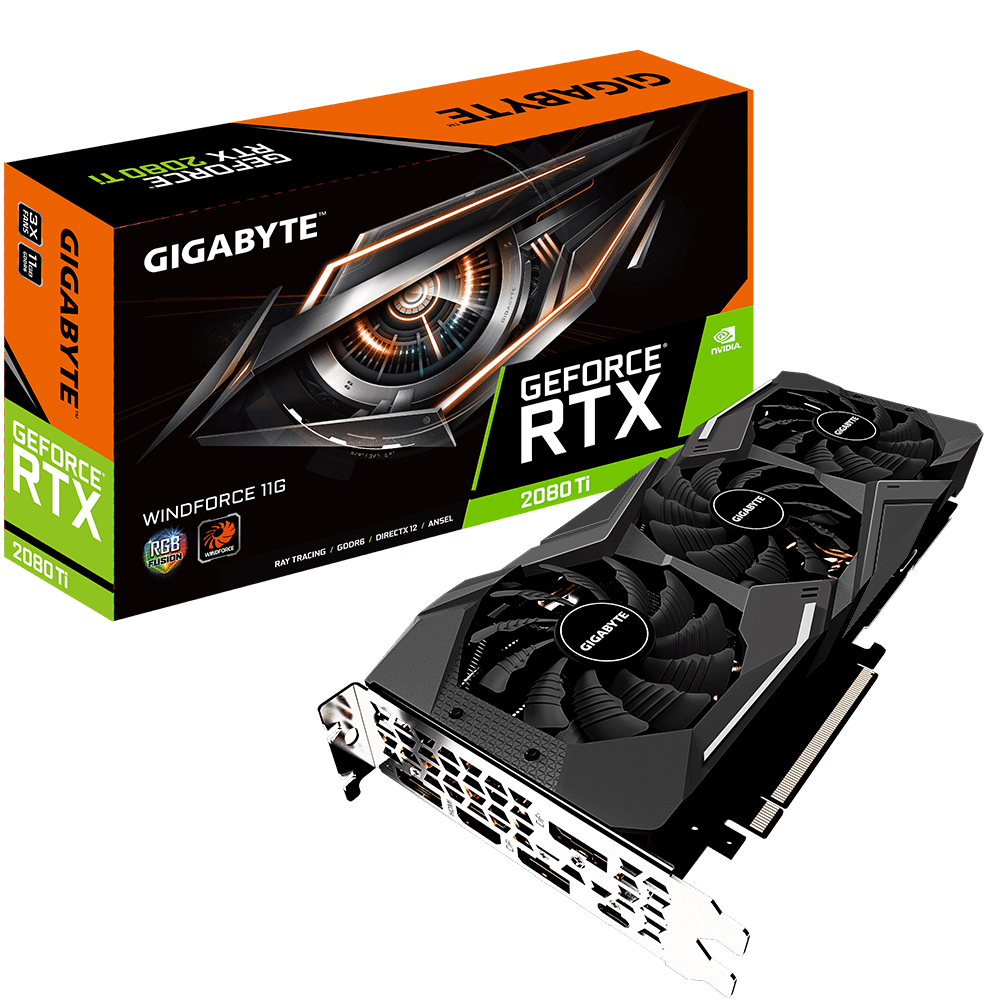GeForce RTX™ 2080 Ti WINDFORCE 11G - GIGABYTE Global
