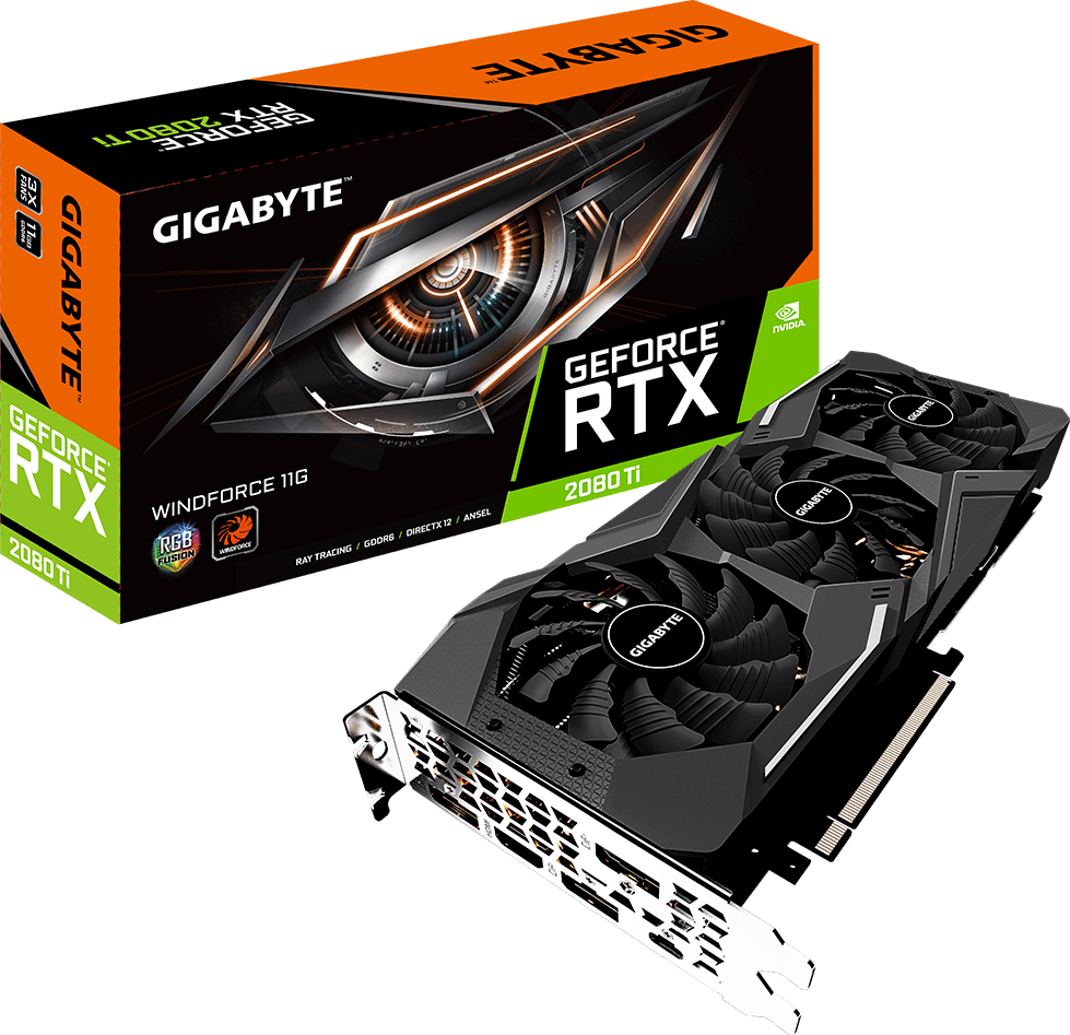 كروت الجرافيك - GeForce RTX™ 2080 Ti WINDFORCE 11G