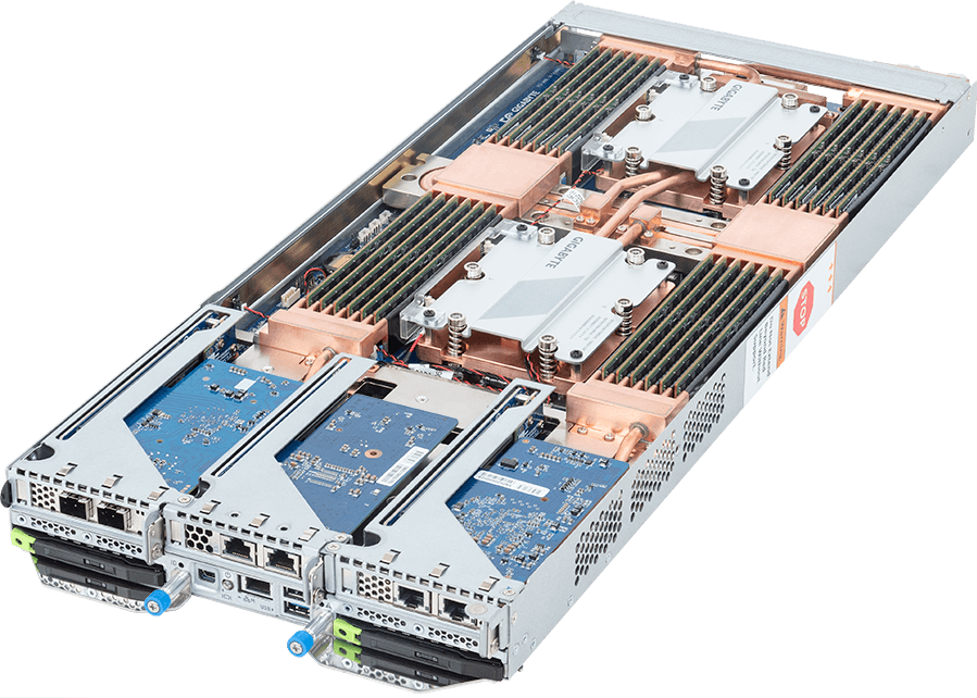 Blade Server - AMD EPYC™ 9005/9004 - 6U 10-Node DP 20-Bay E3.S Gen5 NVMe DLC - B683-Z80-LAS1
