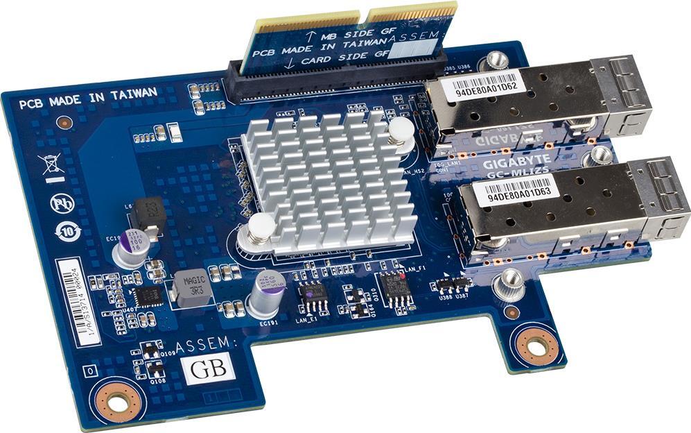 Intel® 82599ES 10Gb/s 2-port LAN Card - GC-MLIZS