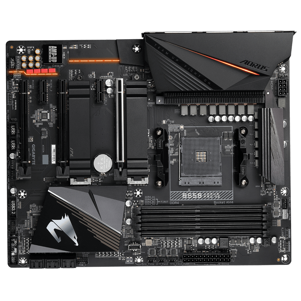 CPU AMD Ryzen 7 5800X & B550 AORUS PRO V2 B550 AORUS PRO V2 (Rev. 1.0) - GIGABYTE Global