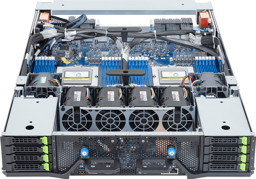HPC/AI Server - AMD EPYC™ 9005/9004 - 8U DP NVIDIA HGX™ B300 - G894-ZD3-AAX7