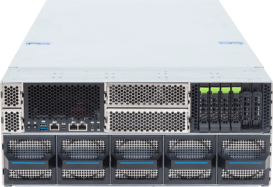 NVIDIA MGX™ Server - Intel® Xeon® 6 Processors - 4U DP 8 x PCIe Gen5 GPUs - XL44-SX0-AAS2