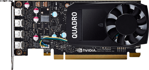 Professional Graphics Card - NVIDIA QUADRO P600