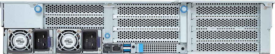 Rack Server - Intel® Xeon® 6 Processors - 2U UP 4 x PCIe Gen5 GPUs - R264-SG0-AAS1