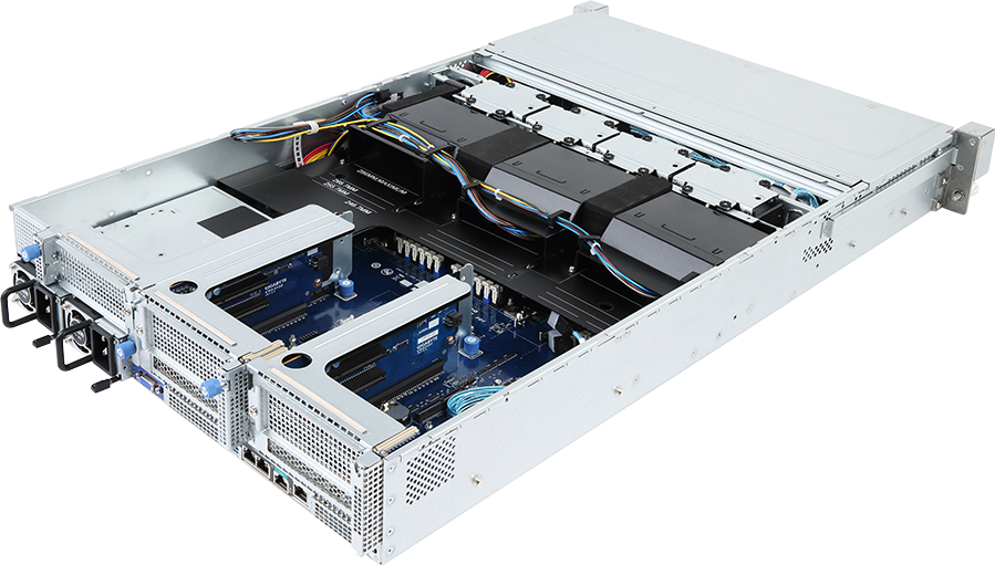 Rack Server - 2nd/1st Gen Intel® Xeon® Scalable - 2U DP 3 x PCIe Gen3 GPUs - R281-G30