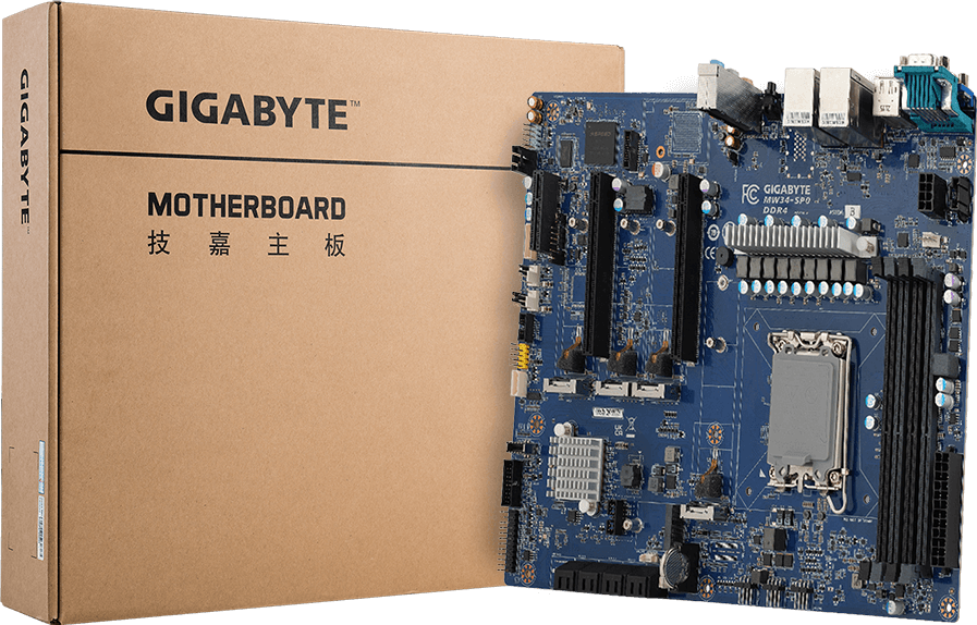 Motherboard - 14th/13th/12th Gen Intel® Core™ - ATX UP - MW34-SP0