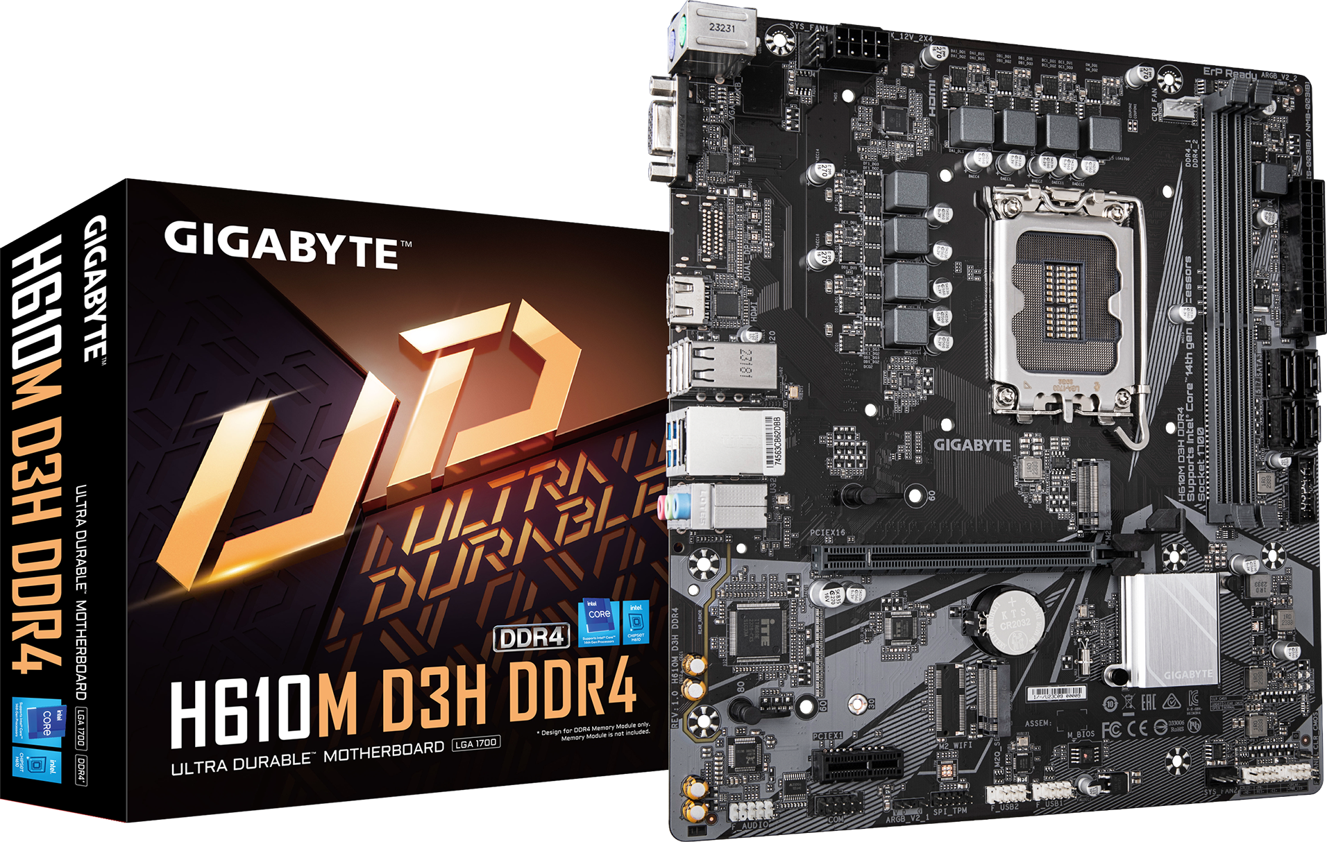 Motherboard - H610M D3H DDR4