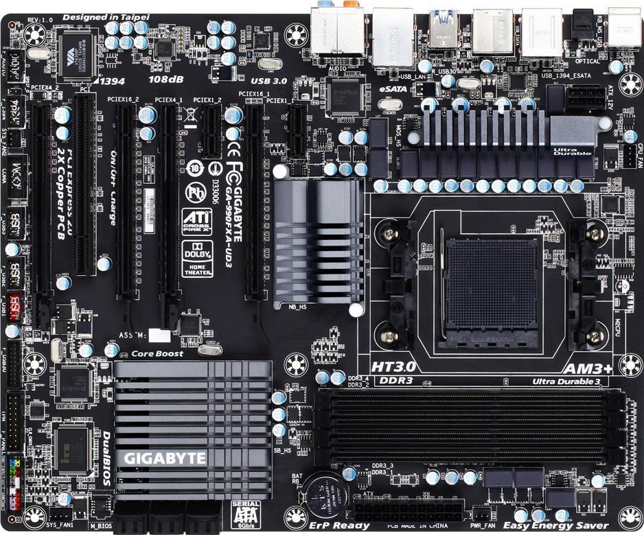 Motherboard - GA-990FXA-UD3