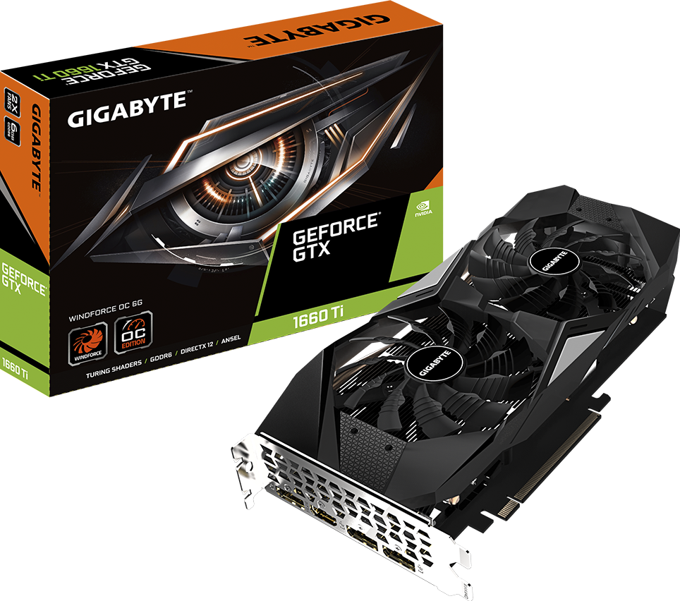 كروت الجرافيك - GeForce® GTX 1660 Ti WINDFORCE OC 6G