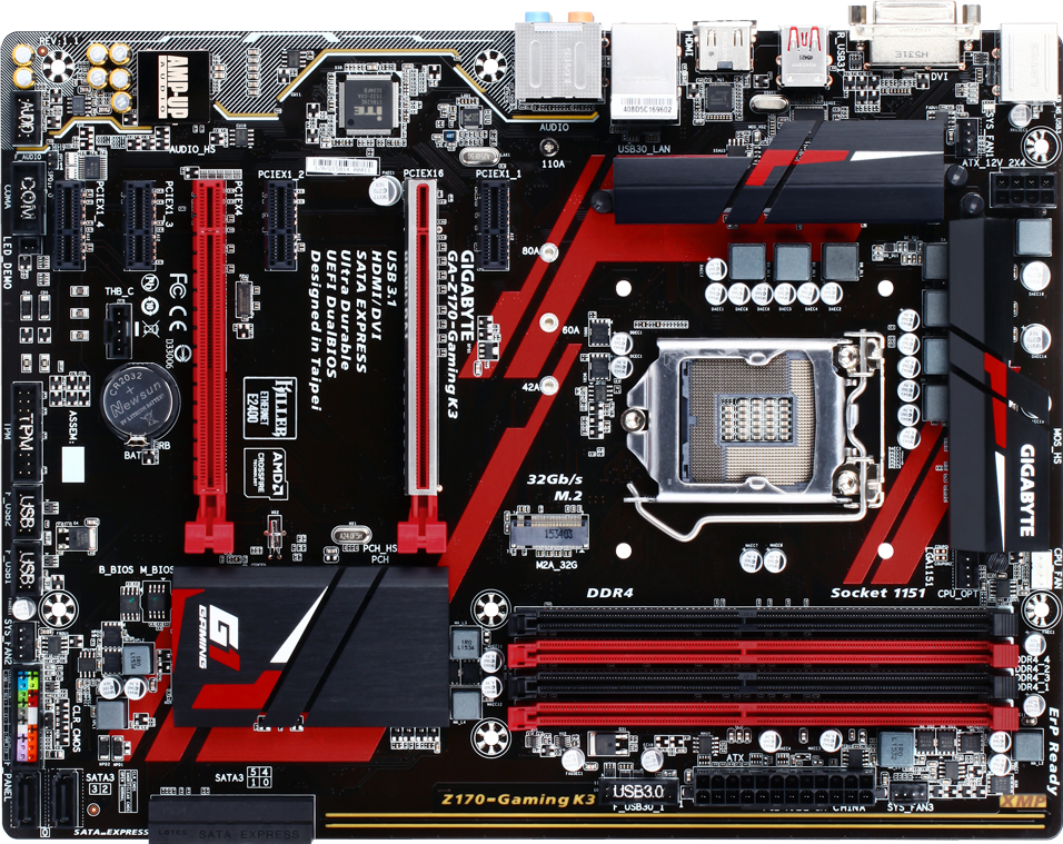 その他 gamerK GA-Z170-Gaming K3 (Rev. 1.1) - GIGABYTE Netherlands