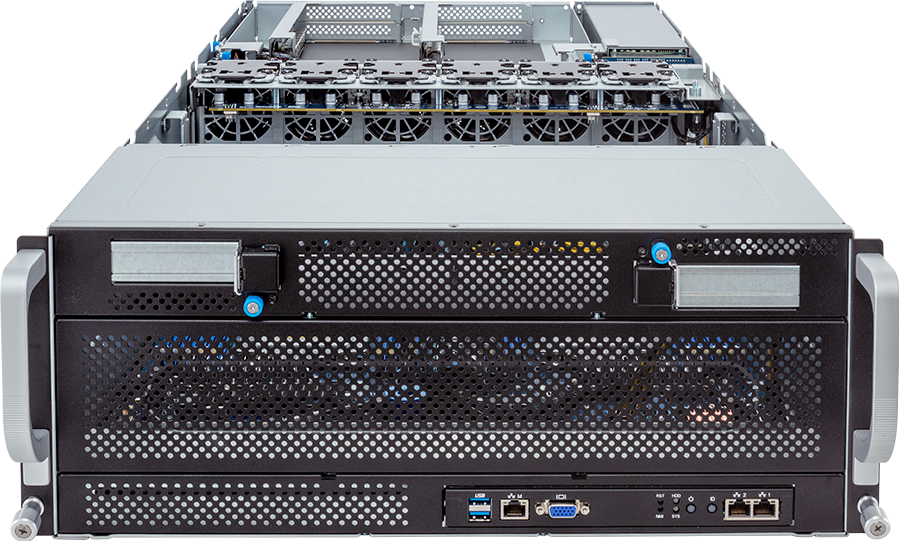 HPC/AI Server - AMD EPYC™ 9005/9004 - 4U DP 8 x PCIe Gen5 GPUs - G493-ZB0-AAP1