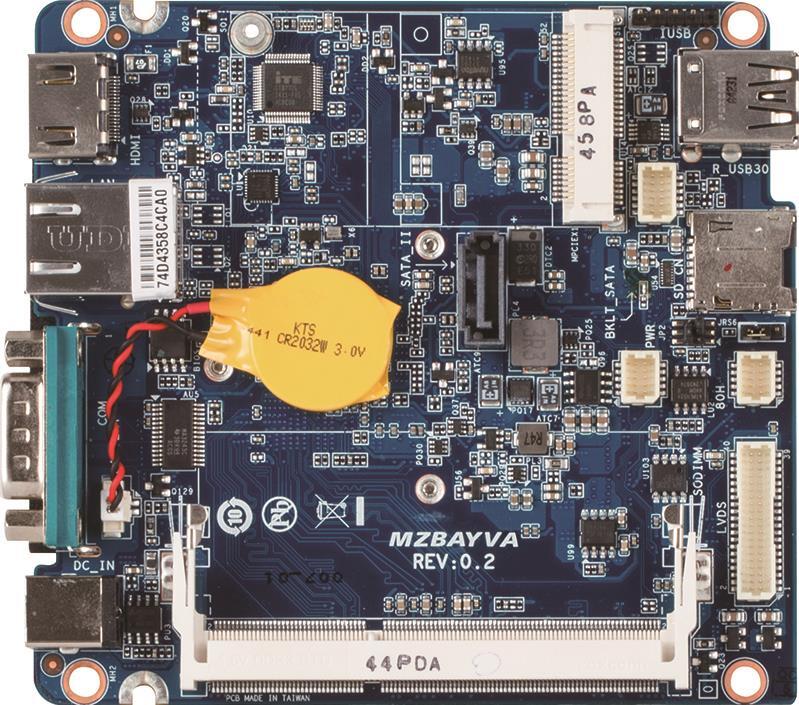 Intel Scorpion Ridge Digital Signage Motherboard - MZBAYVA