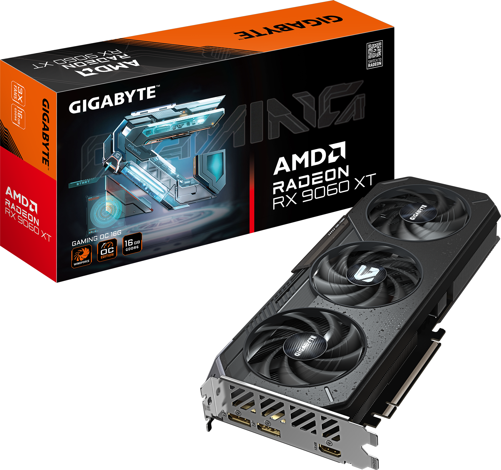 Radeon™ RX 9060 XT GAMING OC 16G - GIGABYTE Japan
