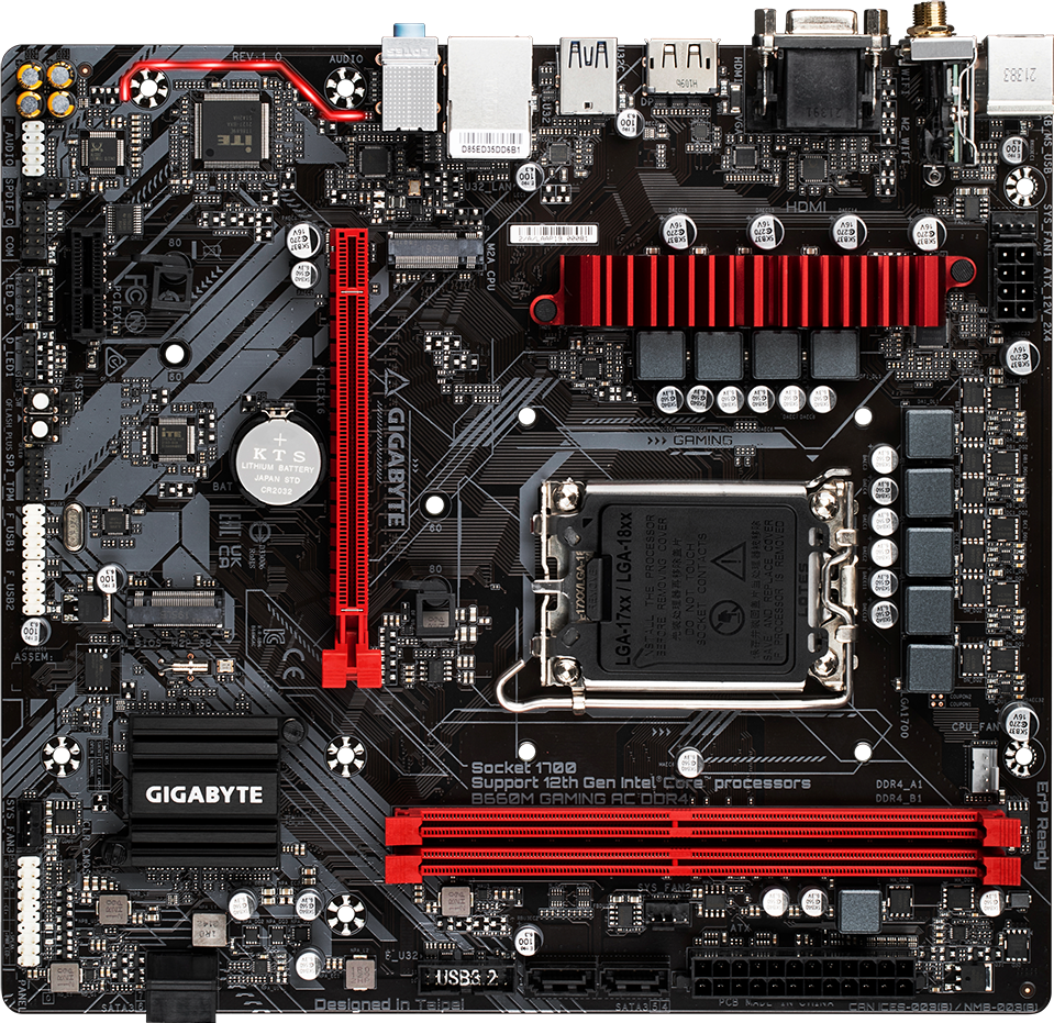 Intel Core i5-12600KF+GIGABYTE B660M マザボ B660M GAMING AC DDR4 (Rev. 1.x) - GIGABYTE Japan