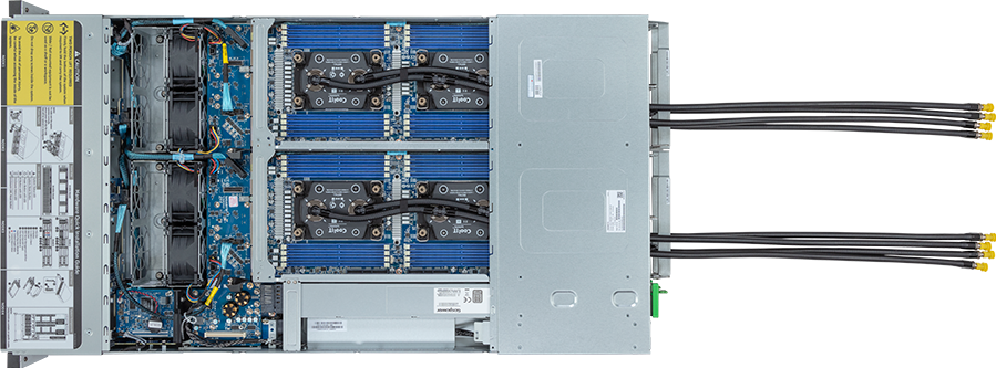 High Density Server - 5th/4th Gen Intel® Xeon® Scalable - 2U 4-Node DP 8-Bay Gen4 NVMe/SATA/SAS 3000W DLC - H263-S63-LAW1