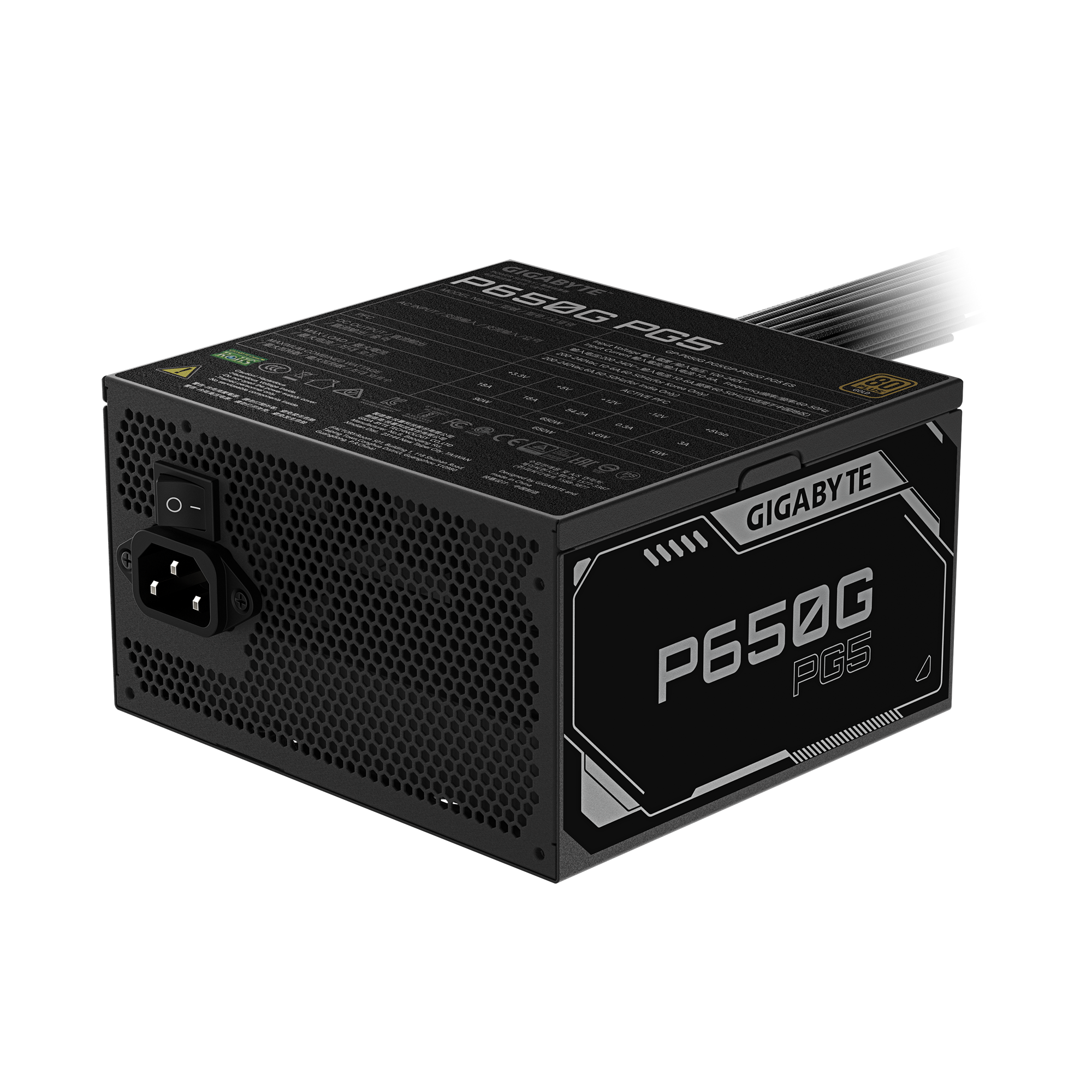 P650G PG5 bağlantı görünümü