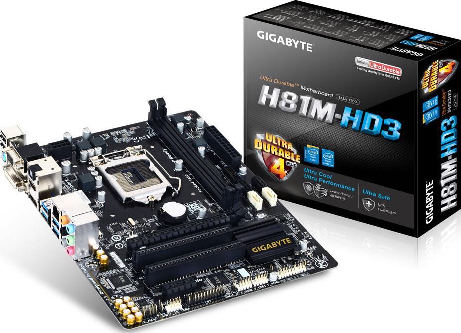 Системные платы - GA-H81M-HD3