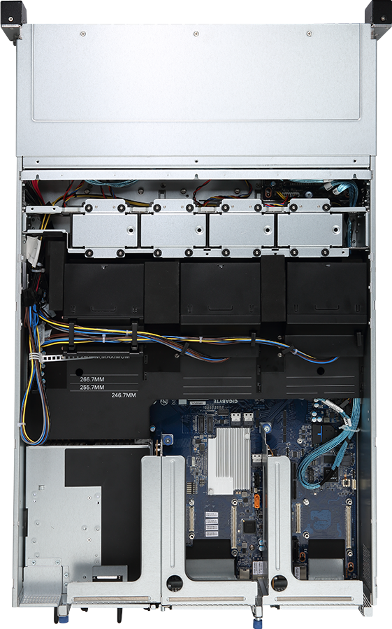 Rack Server - 2nd/1st Gen Intel® Xeon® Scalable - 2U DP 3 x PCIe Gen3 GPUs - R281-G30