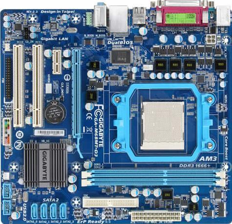 Motherboard - GA-M68MT-D3