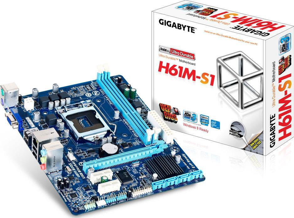 Motherboard - GA-H61M-S1