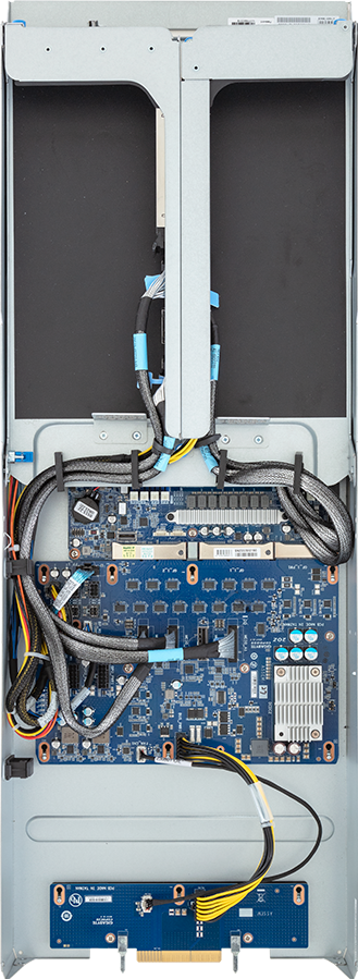 ORv3 Compute Node - 5th/4th Gen Intel® Xeon® Scalable - 2OU 2-Node UP 1 x PCIe Gen5 GPU - TO25-S12-AA01