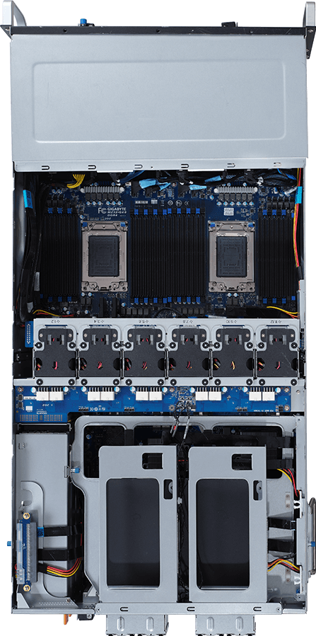 HPC Server - 4U DP 10 x Gen4 GPU Server (Microchip solution) - G492-Z50