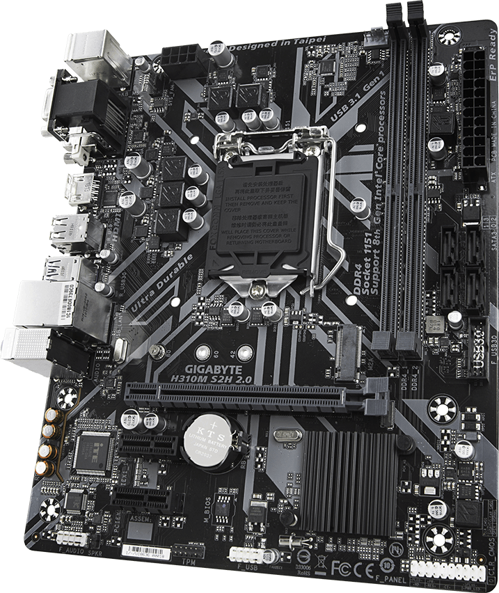 H310M S2H 2.0 (Rev. 1.0) - GIGABYTE Japan