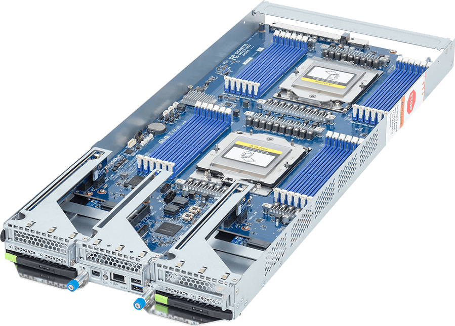 Blade Server - AMD EPYC™ 9005/9004 - 6U 10-Node DP 20-Bay E3.S Gen5 NVMe - B683-Z80-AAS1
