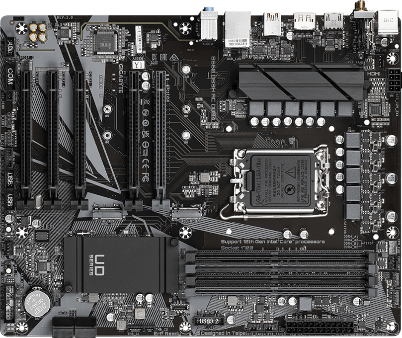 Tarjetas Madre - B660 DS3H AC DDR4