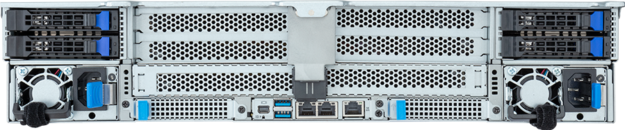 Rack Server - AMD EPYC™ 9005/9004 - 2U DP 24+4-Bay Gen4 NVMe/SATA/SAS with expander (4 x NVMe) Platinum - R283-Z92-AAE3