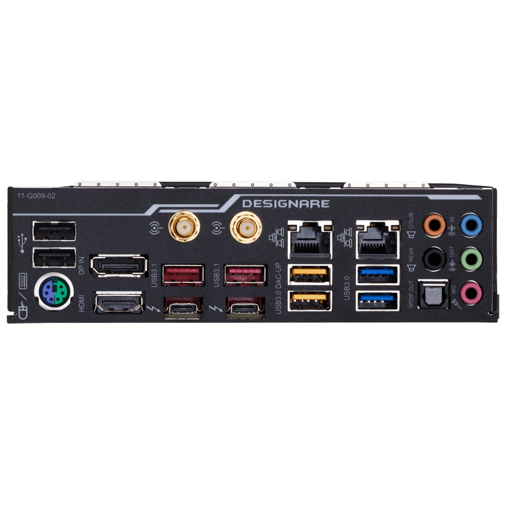 Z390 DESIGNARE Rev. 1.0 Tan t m Anakart GIGABYTE