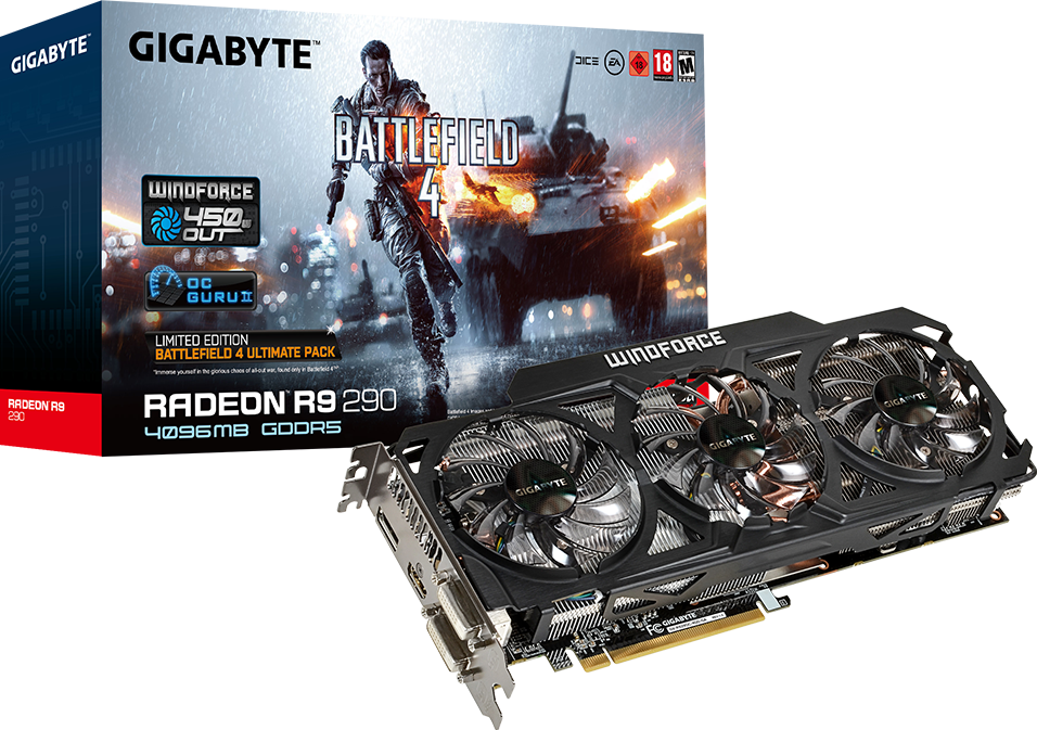 Graphics Card - GV-R929OC-4GD-GA