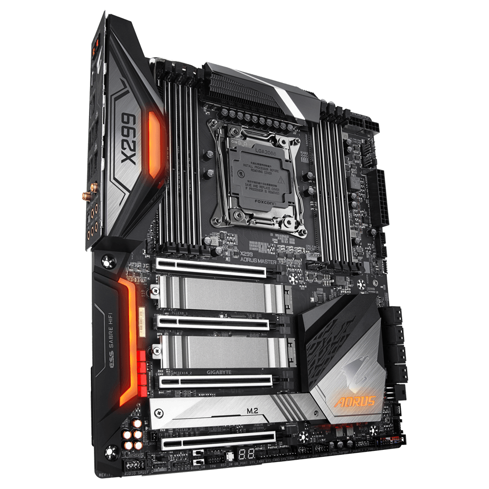 X299 aorus master top