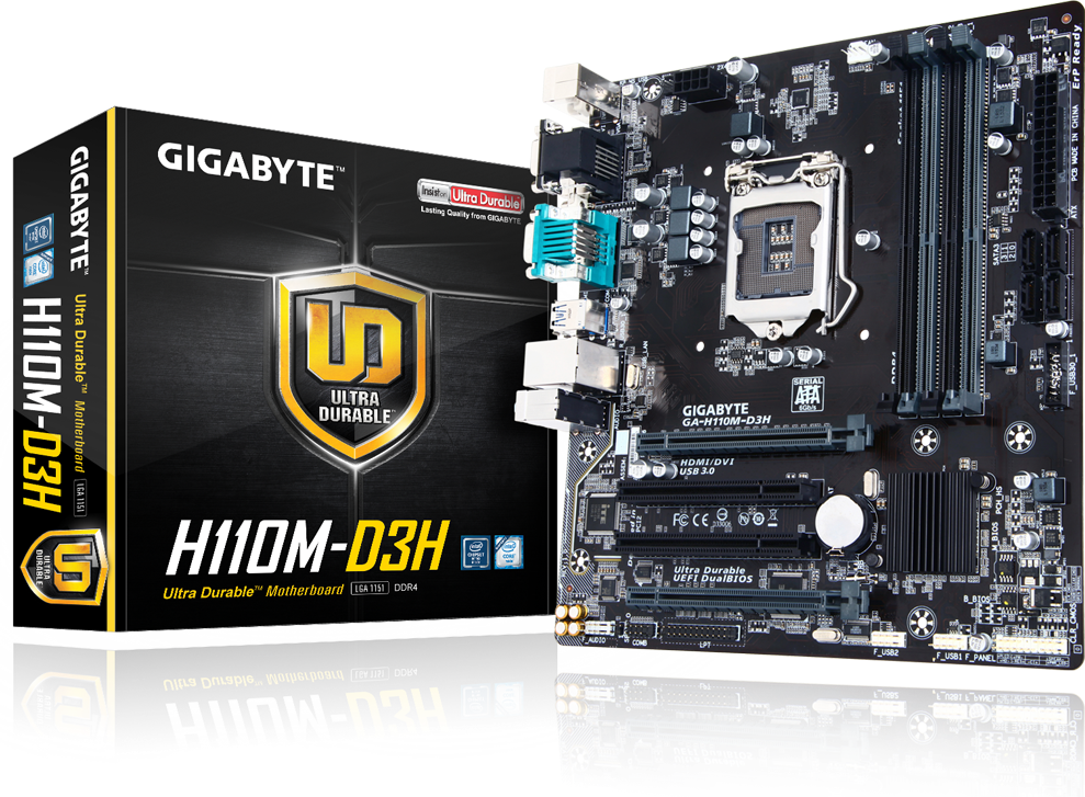 Motherboard - GA-H110M-D3H