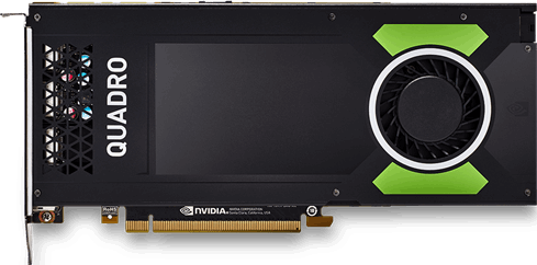 Professional Graphics Card - NVIDIA QUADRO P4000