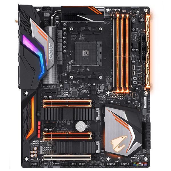 X470 AORUS GAMING 7 WIFI Rev. 1.0 GIGABYTE