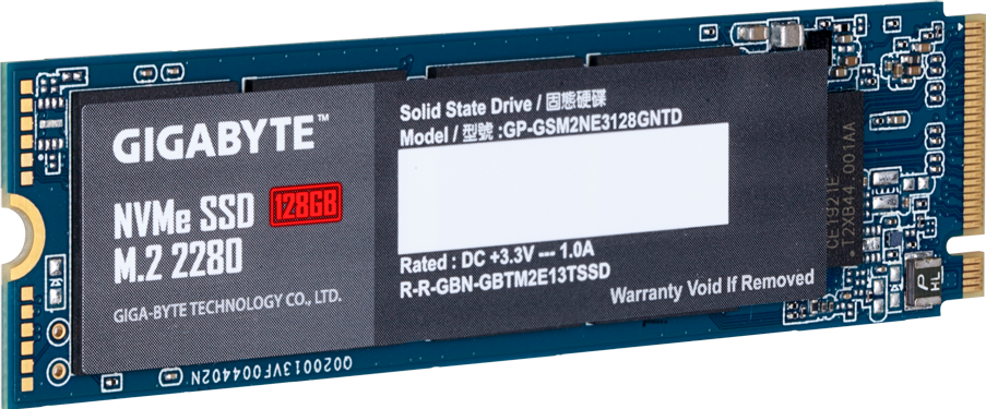 SSD - GIGABYTE NVMe SSD 128GB