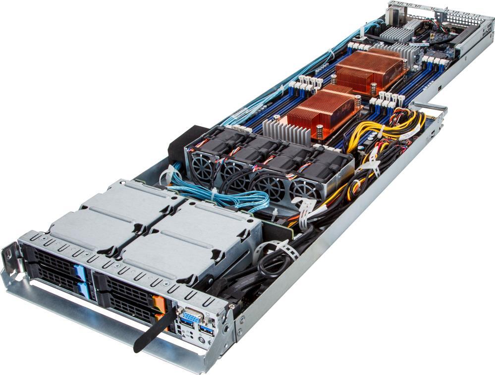 2U 4 Nodes High Density Rack Server - H27N-H70