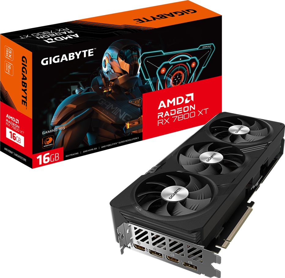 Radeon™ RX 7800 XT GAMING 16G - GIGABYTE Global