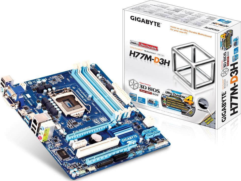 Tarjetas Madre - GA-H77M-D3H