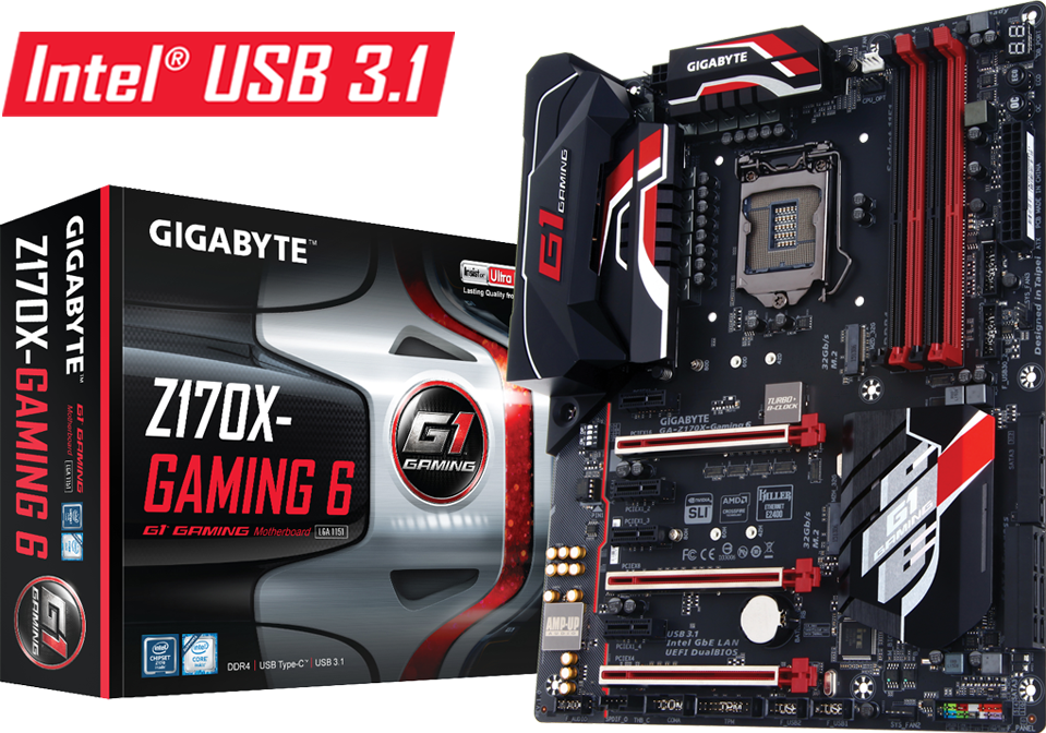 Motherboard - GA-Z170X-Gaming 6